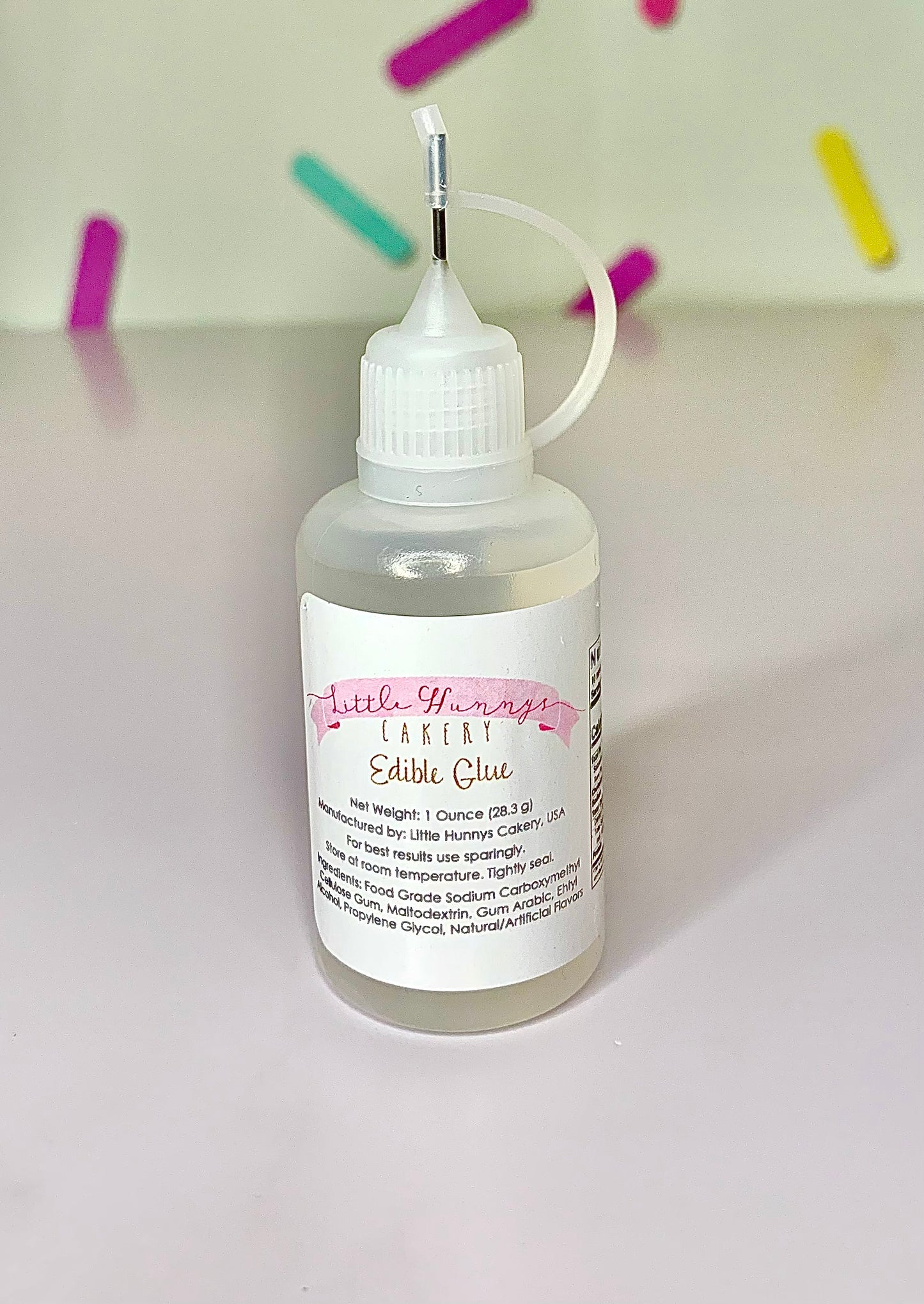 Edible Glue by Little Hunny's Cakery