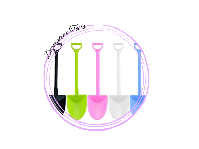 Mini Plastic Sprinkle Shovels