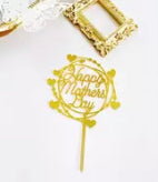 Mother's Day Cake Toppers